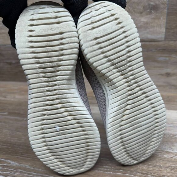 Skechers Summits Tan/Pink Bungee Lace Sneakers Women's Size 6.5 - Picture 4 of 6